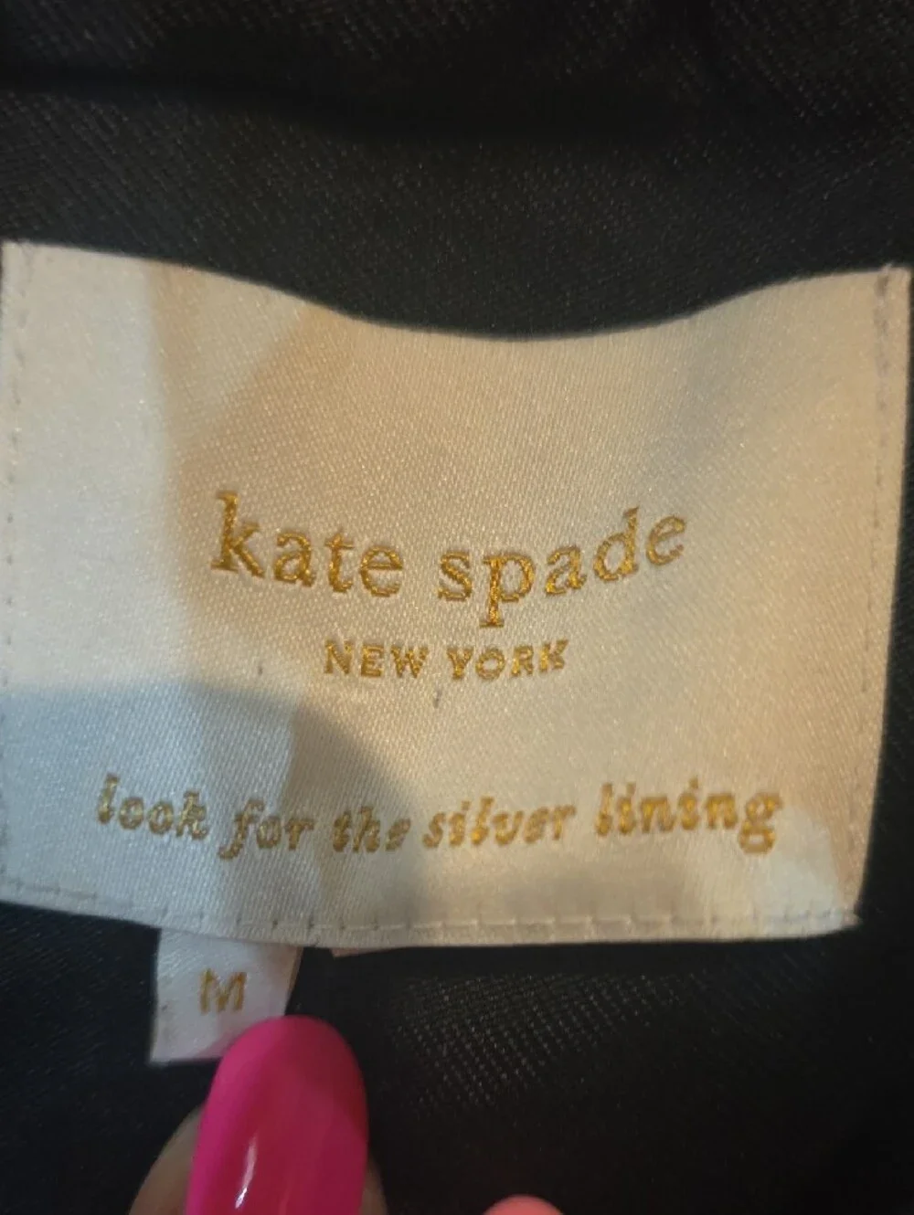 kate spade elegant black